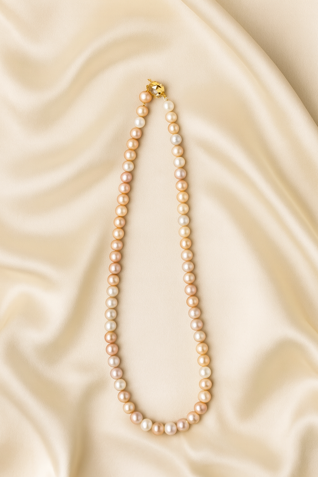 Rimjhim Round Pearl Necklace with tops