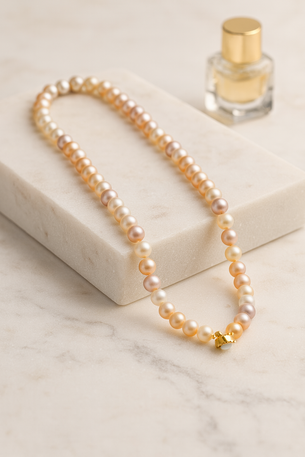 Rimjhim Round Pearl Necklace with tops