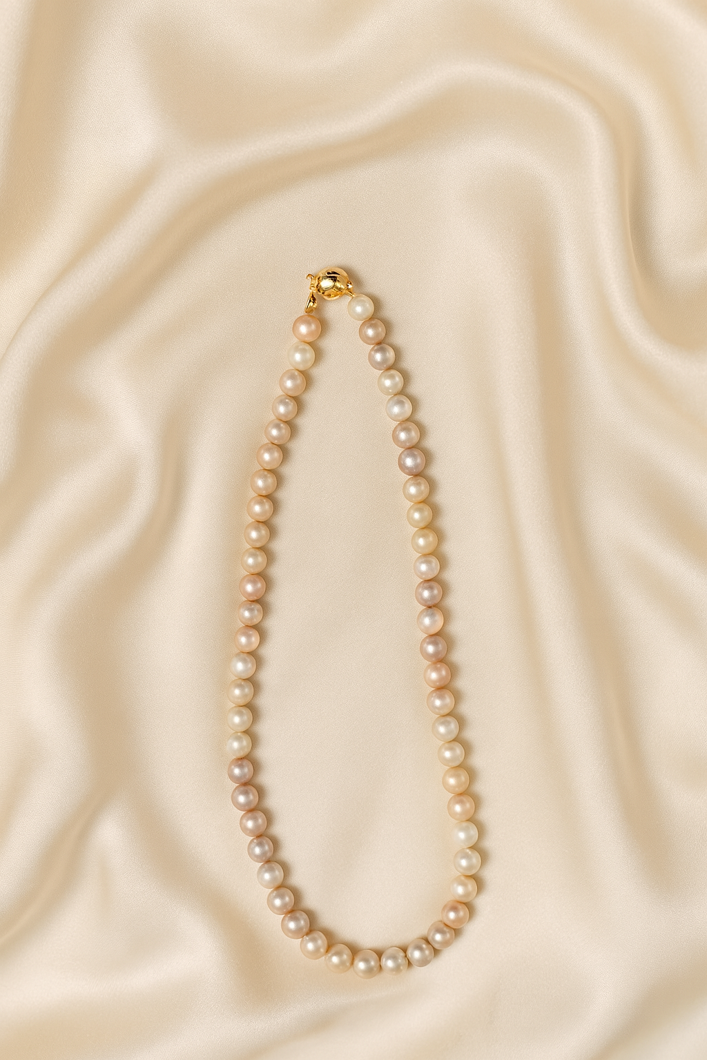 Rimjhim Round Pearl Necklace with tops
